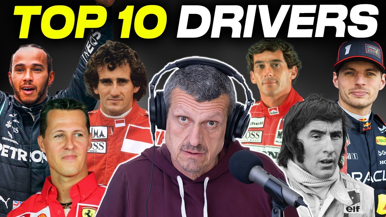 Guenther Steiner Ranks His Top 10 F1 Drivers of All Time