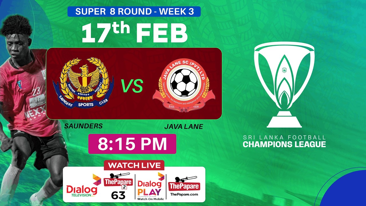 LIVE: Saunders SC vs Java Lane SC -  FFSL Champions League 2025/26