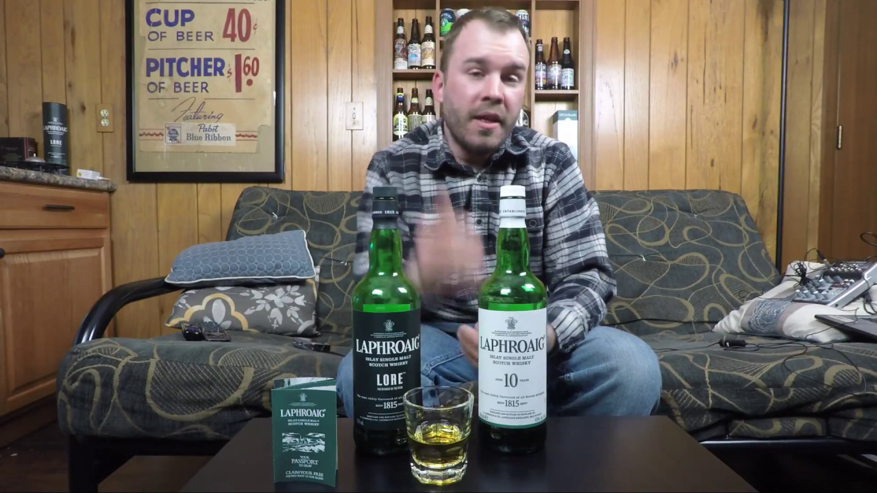 Laphroaig Lore vs Laphroaig 10 Year