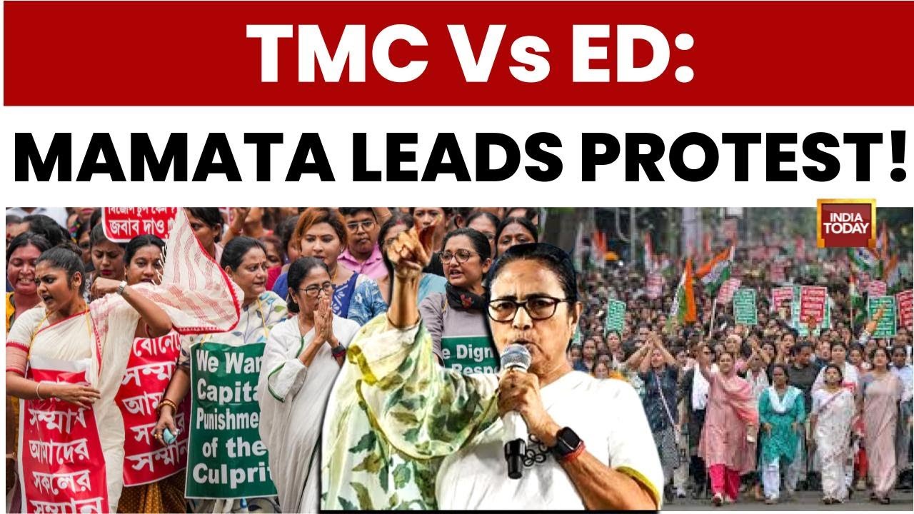 TMC Vs ED: Mamata Banerjee 'Interferes' in ED Raid on I-PAC; BJP Claims Evidence Tampering