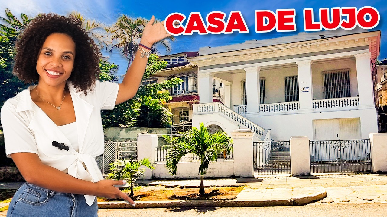 💸 Preciosa CASA de LUJO en el Mejor Reparto de La Habana, Cuba.