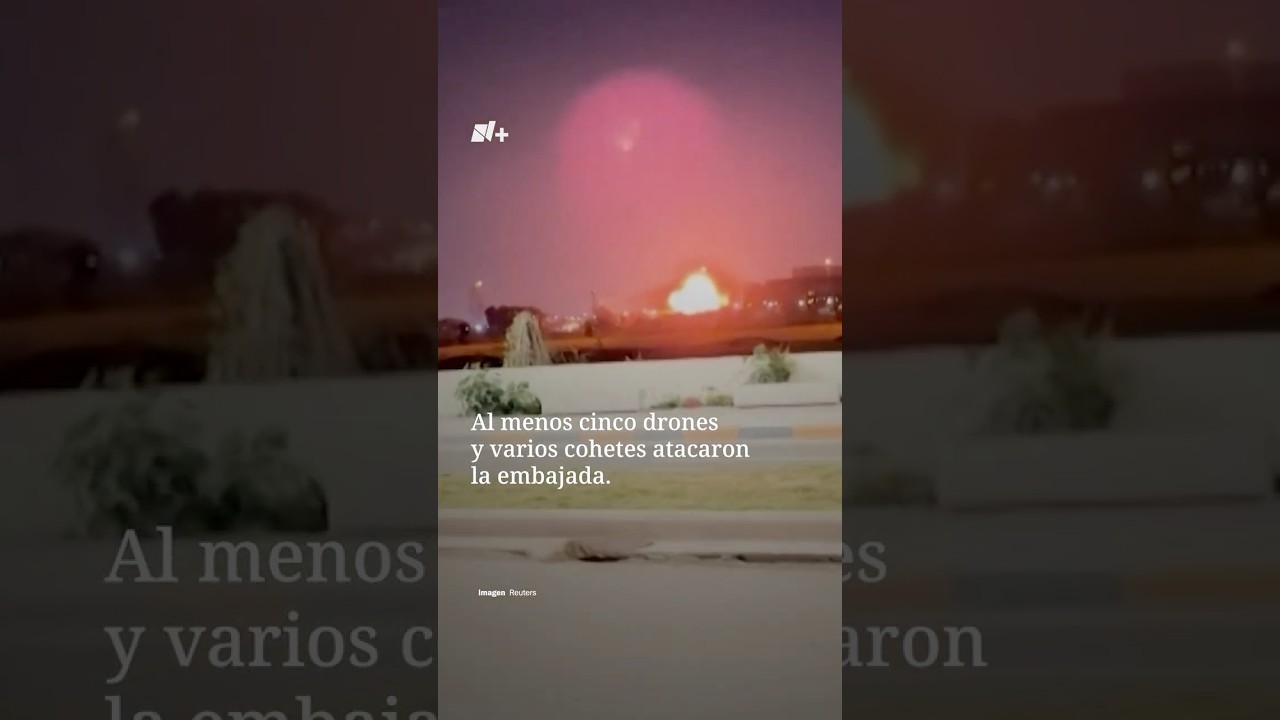 Atacan Embajada de EE. UU. en Bagdad - N+