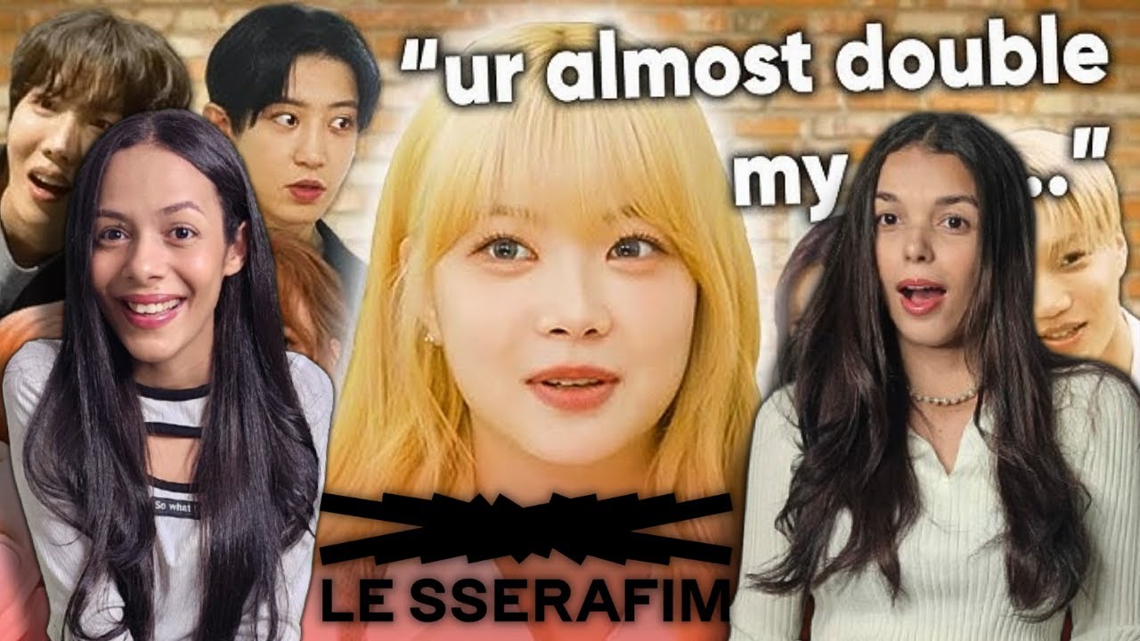just EUNCHAE making kpop idols feel old (mostly 3rd gen idols) Reaction!