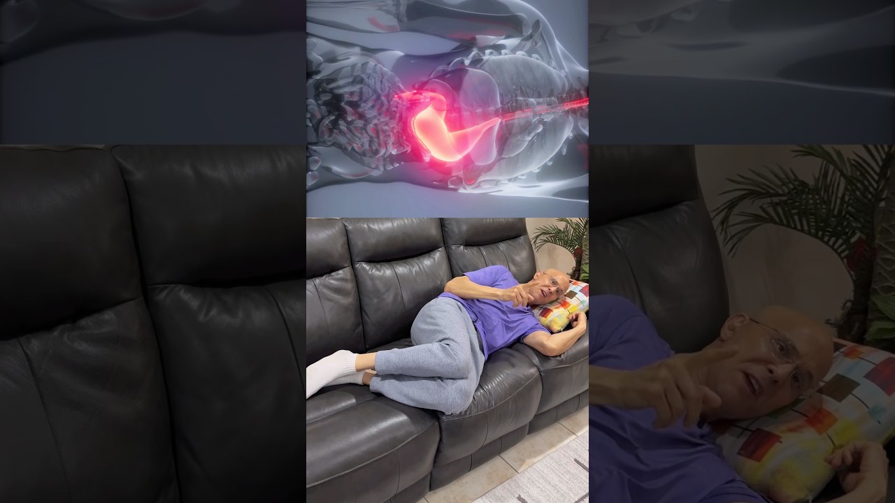 Why Left Side Lying Wins!  #drmandell #health #digestion #sleeping