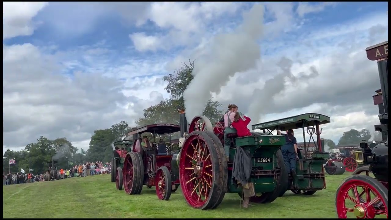 The Best Steam Traction Whistles At The Shrewsbury Steam Rally!