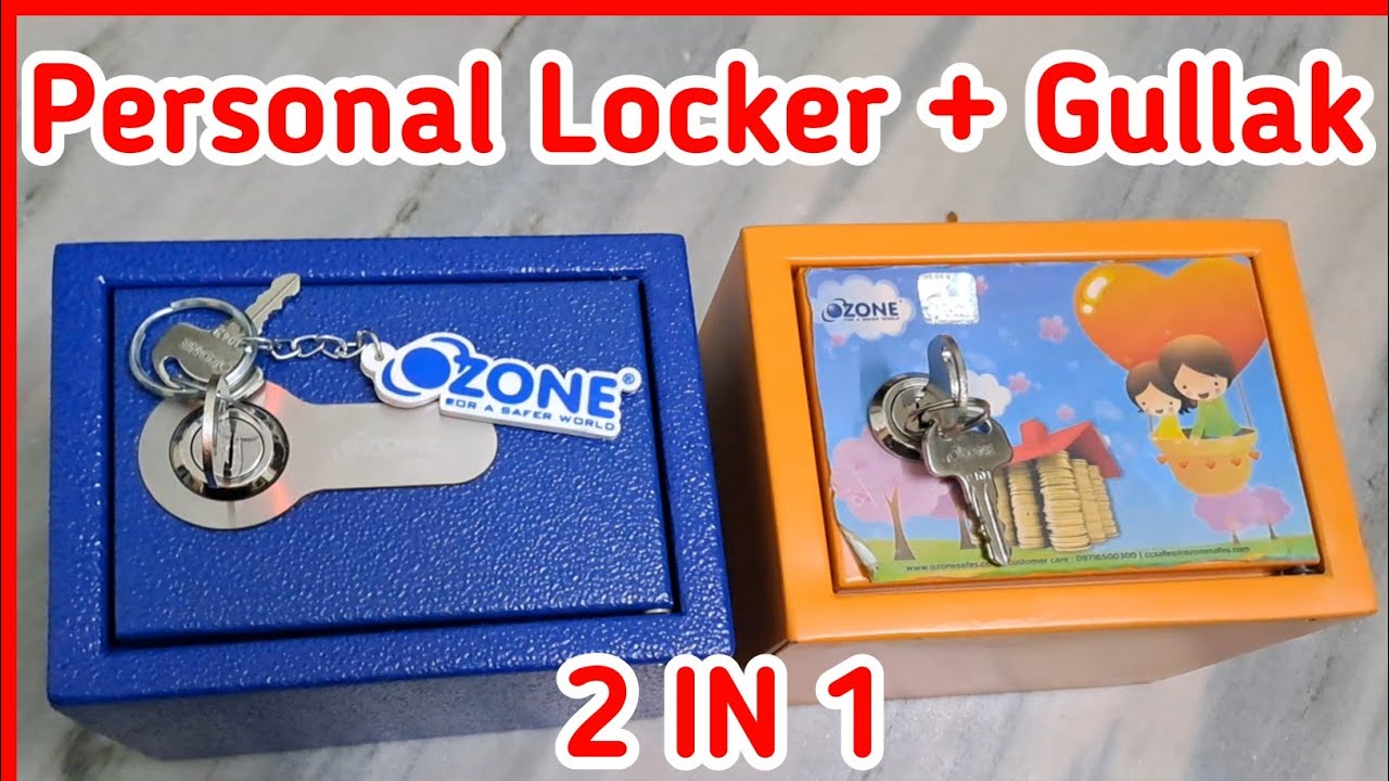 Best Personal Locker || Best gullak for child || ozone money bank || ozone Locker