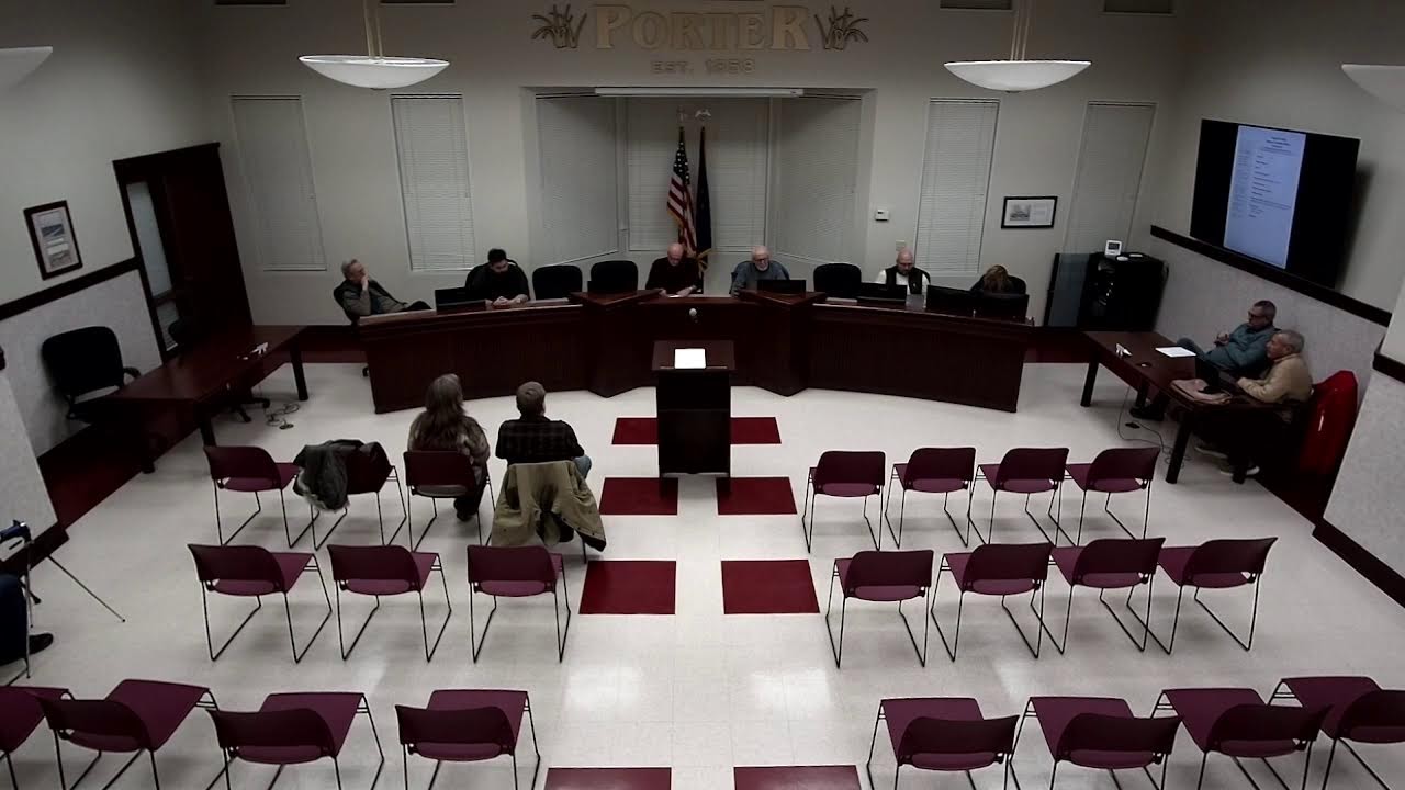 Town of Porter Board of Zoning Appeals Meeting- 1/21/2026