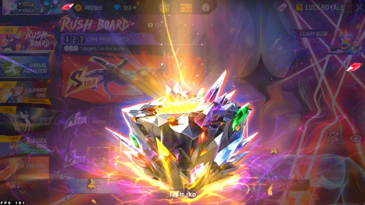 Use This Trick 😎 To Finish Rush Board Event | Free Fire 🔥