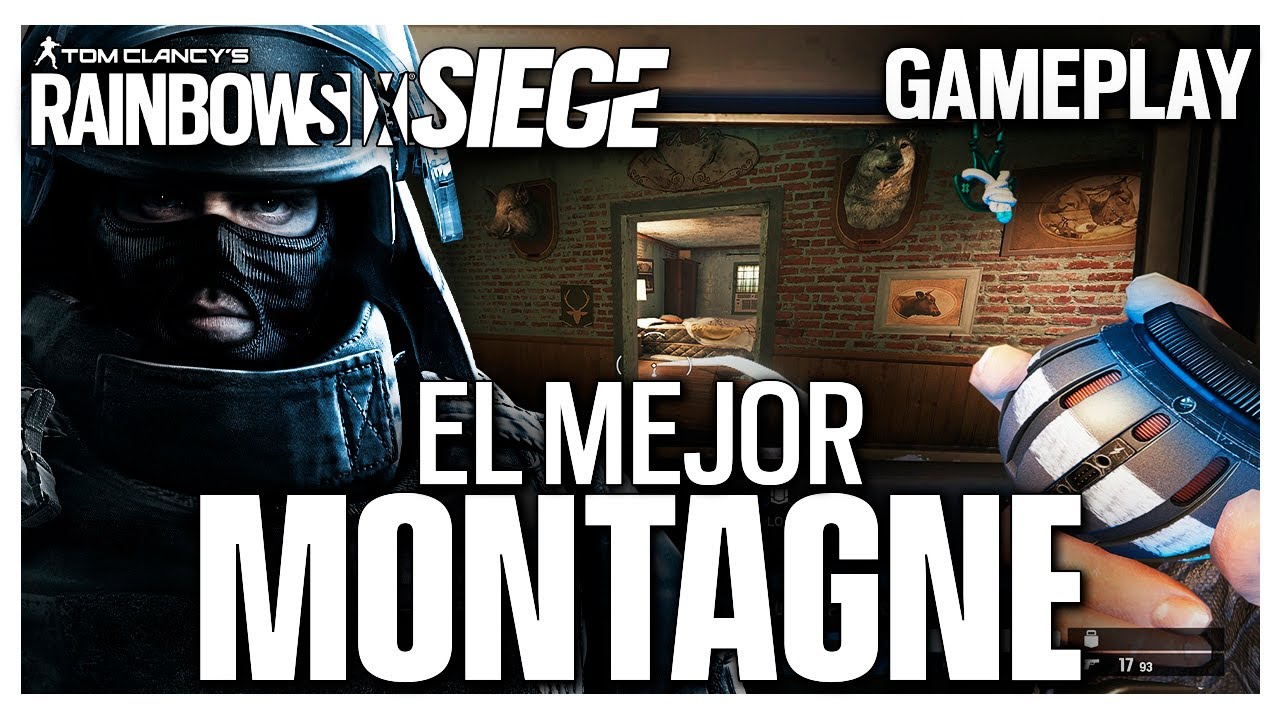 ¿Soy el MEJOR JUGADOR con MONTAGNE? 🙄 | Caramelo Rainbow Six Siege Gameplay Español