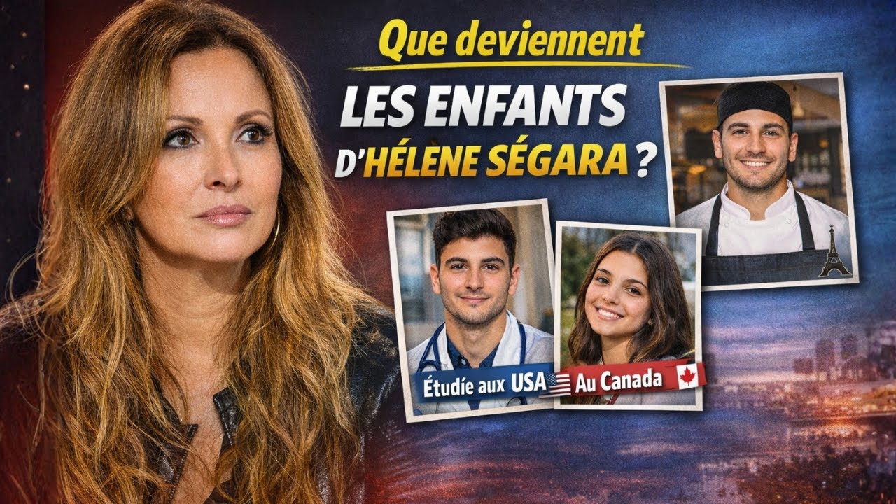 Qu'est-il arrivé aux trois enfants de Hélène Ségara ?