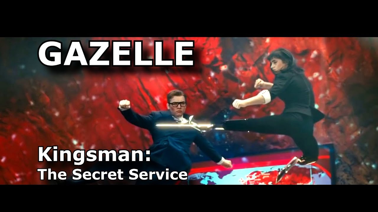 Gazelle | Gazelle vs. Eggsy | Kingsman: The Secret Service (2014) (feat. Sofia Boutella) [HD]