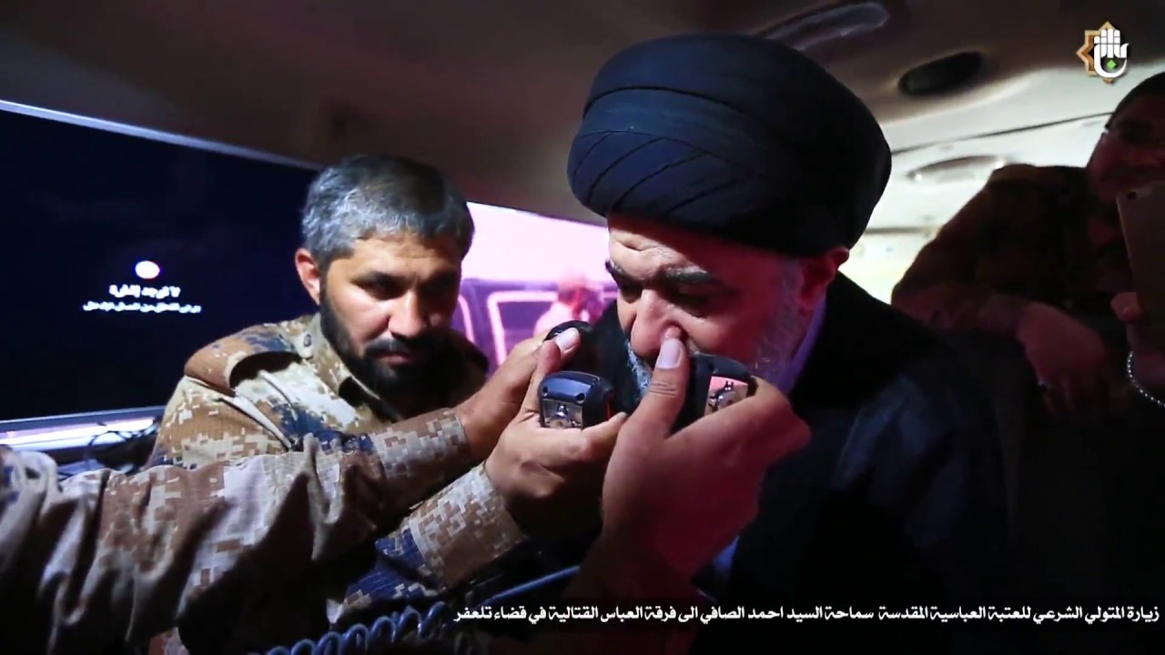 تحرير تلعفر .. زيارة سماحة السيد احمد الصافي الى قاطع عمليات تحرير تلعفر غربي الموصل