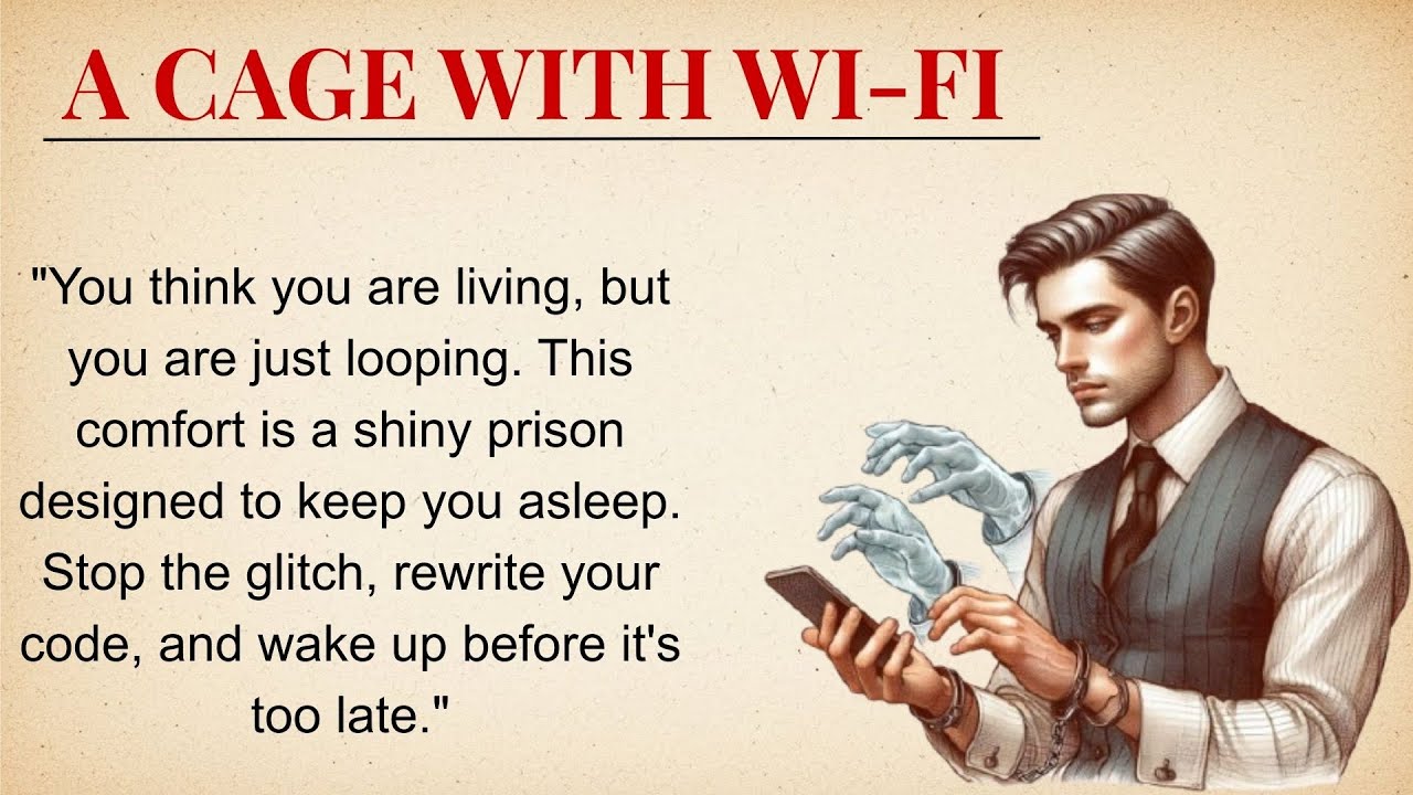 Learn English with Stories ⭐ A Cage with Wi-Fi | Level 3 English Listening & Speaking Practice
