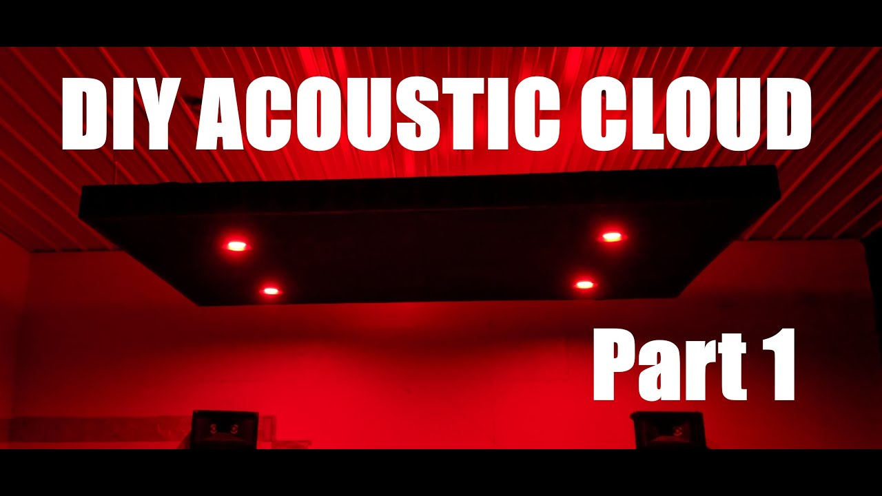Acoustic Ceiling Cloud (Part 1) - DIY Recording Studio Treatment