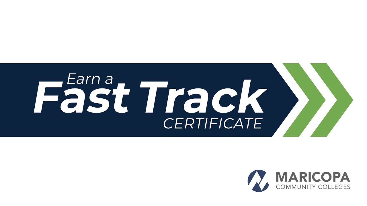 Earn a Fast Track Certificate