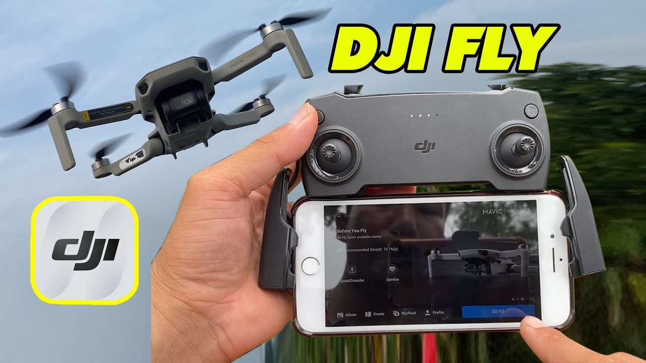 Hướng Dẫn Cài Phần Mềm DJI FLY Trên Điện Thoại Iphone Và Kết Nối FLYCAM DJI | Tiến Tới Camera