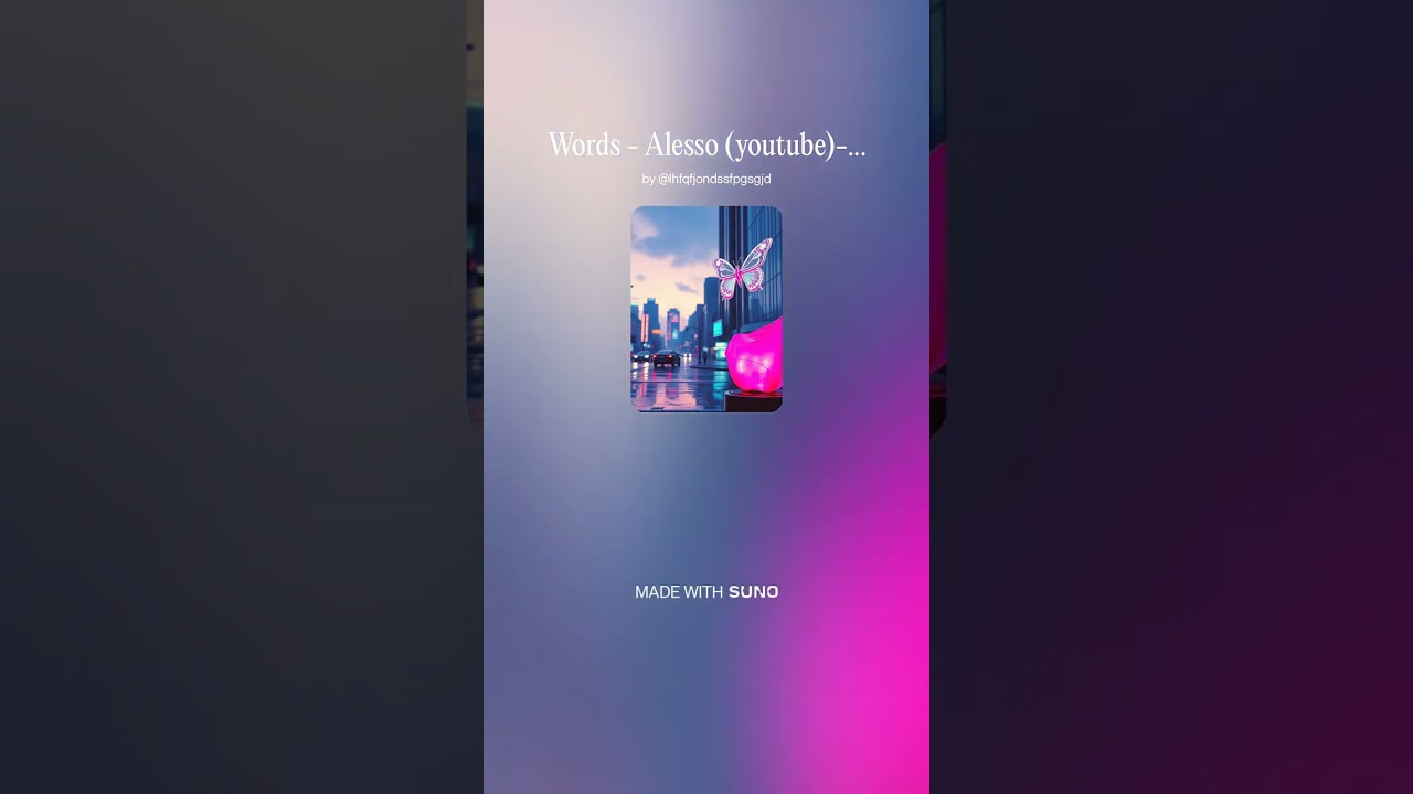 Words   Alesso youtube instrumental x Rich Man   AESPA Mashup