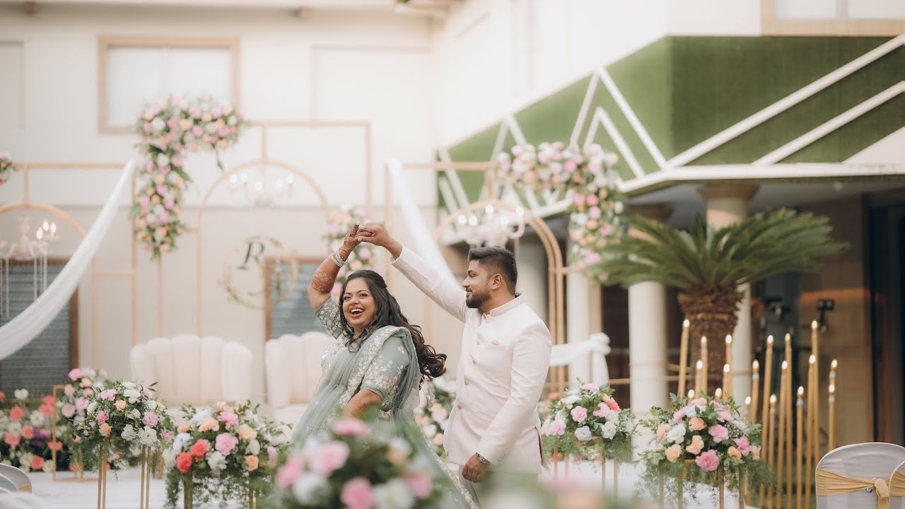 Reuben ❤️ Angie  Betrothal  Chennai  JR wedding 