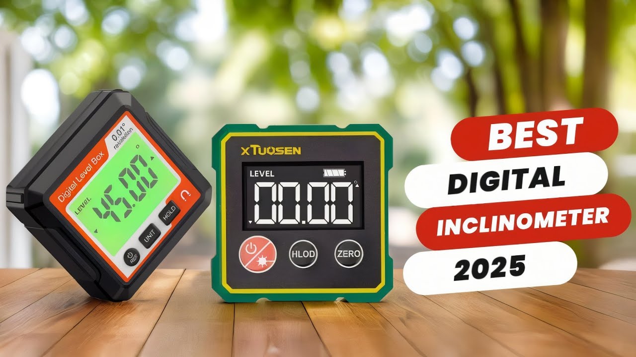 Best Digital Inclinometers 2025 &ndash; Top 5 Picks for Precision Work!