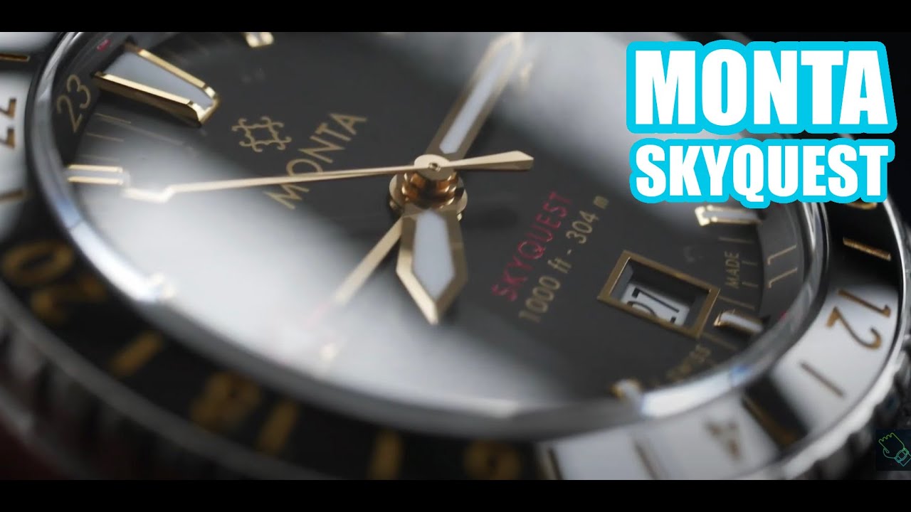 Not An Average Micro-Brand! The Monta Skyquest GMT Automatic