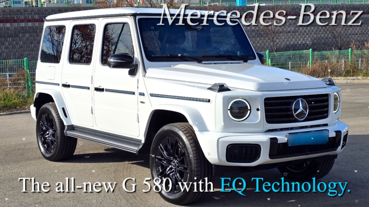 살다 살다 지바겐 전기차를 보게 될 줄은...!!! (Mercedes-Benz G 580 with EQ Technology Edition ONE)