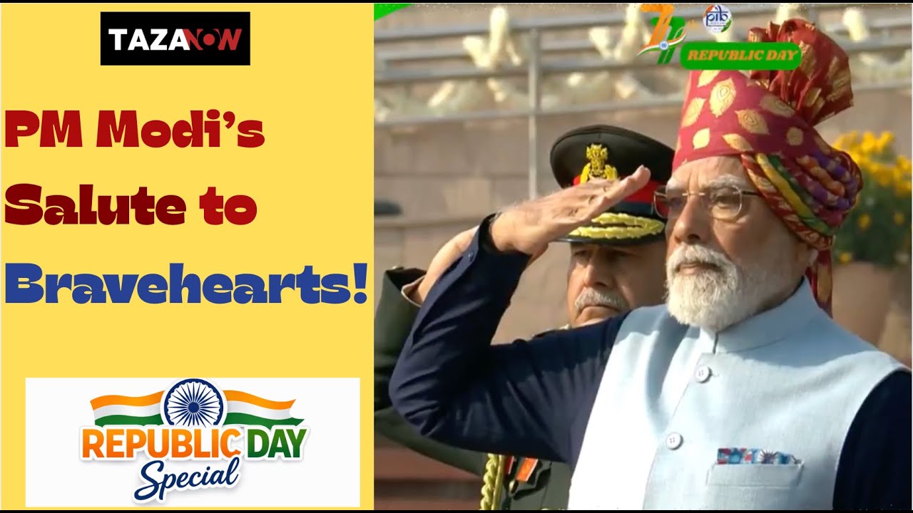 शहीदों को नमन: PM Modi का भावुक पल I Nation Remembers Its Heroes, PM at War Memorial I Republic Day