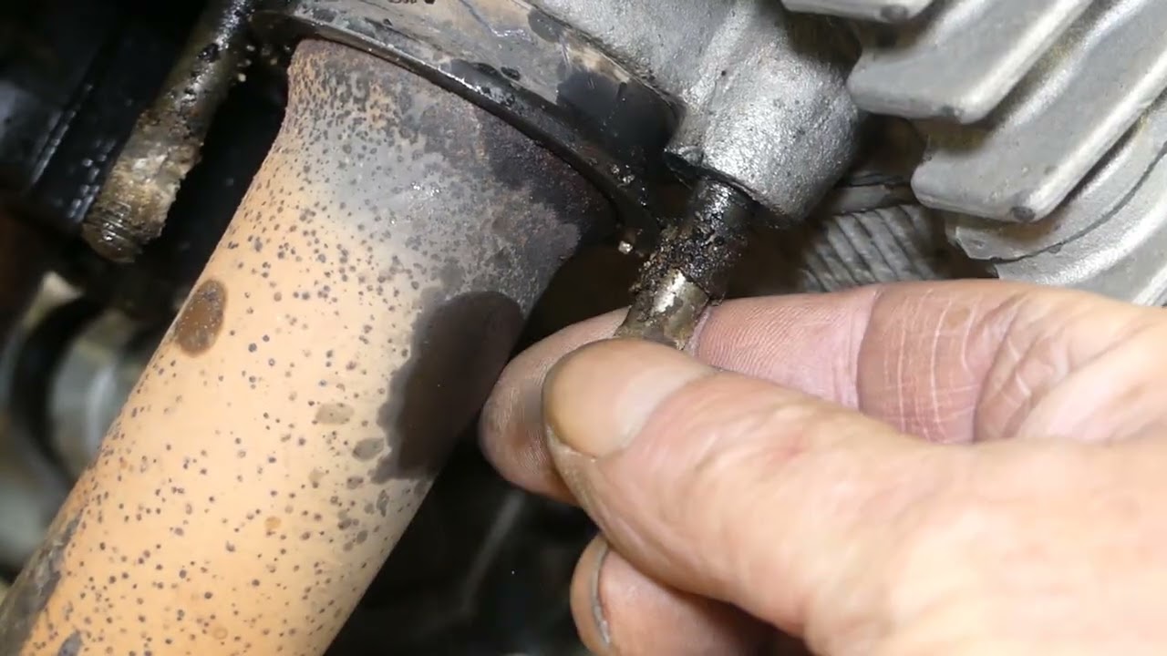 Yamaha TDM 850 Krümmerkampf und Krümmerkrampf und im trüben Wasser planschen *2