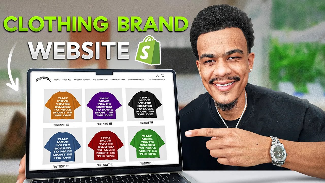 How To Build A Website For Your Clothing Brand *STEP-BY-STEP TUTORIAL*