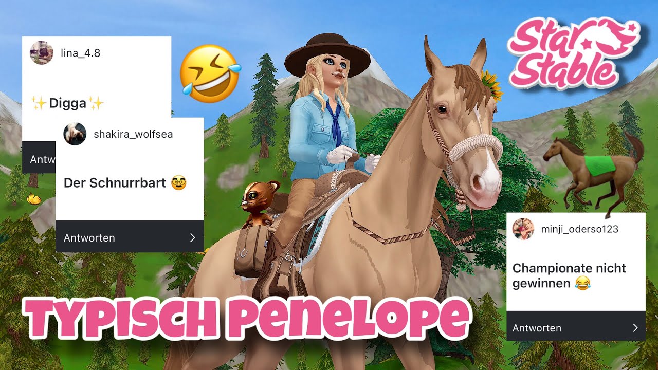 Das ist für euch TYPISCH Penelope!😂 // Star Stable Leveltime🐎