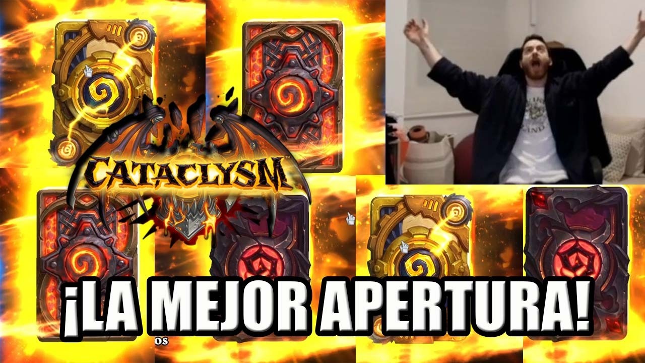 ¡La Mejor Apertura de Sobres! EL CATACLISMO | Hearthstone