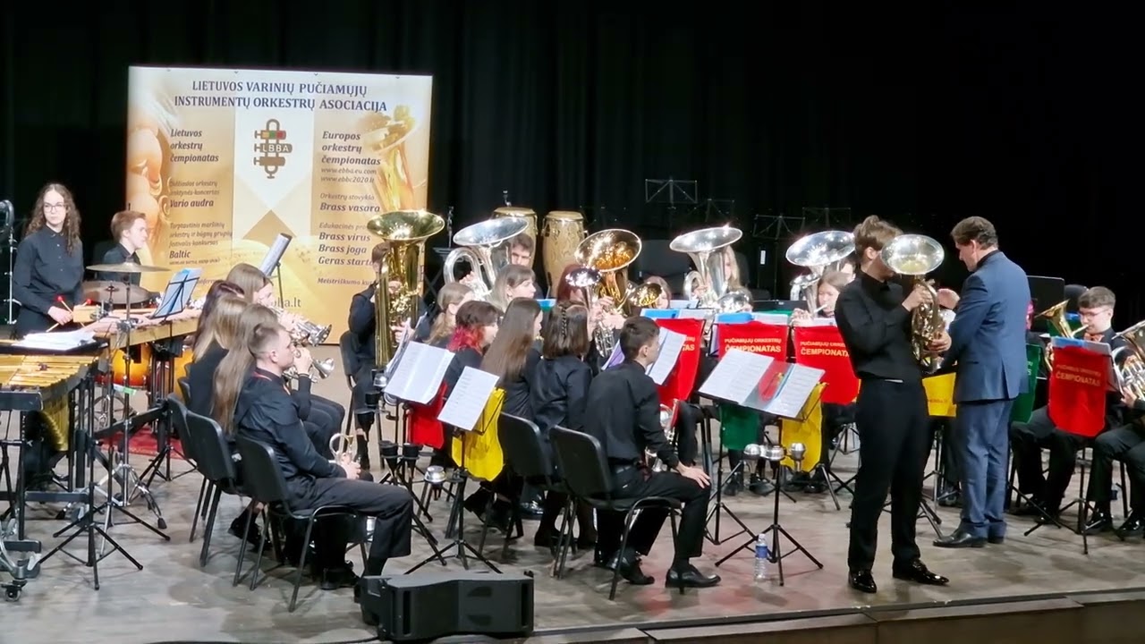 The Hot Canary by Paul Nero for Euphonium & Brass Band / soloist Bernardas Butkus