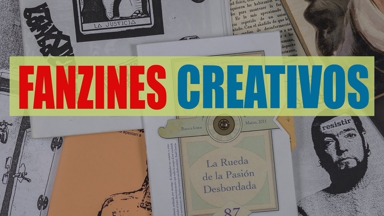 💡 7 fanzines CREATIVOS y autoedición EXPERIMENTAL  🔥