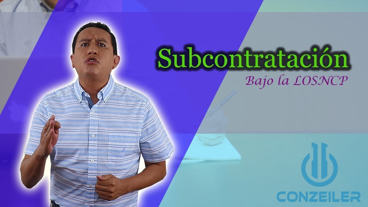 Contratación Pública Ecuador: Subcontratación
