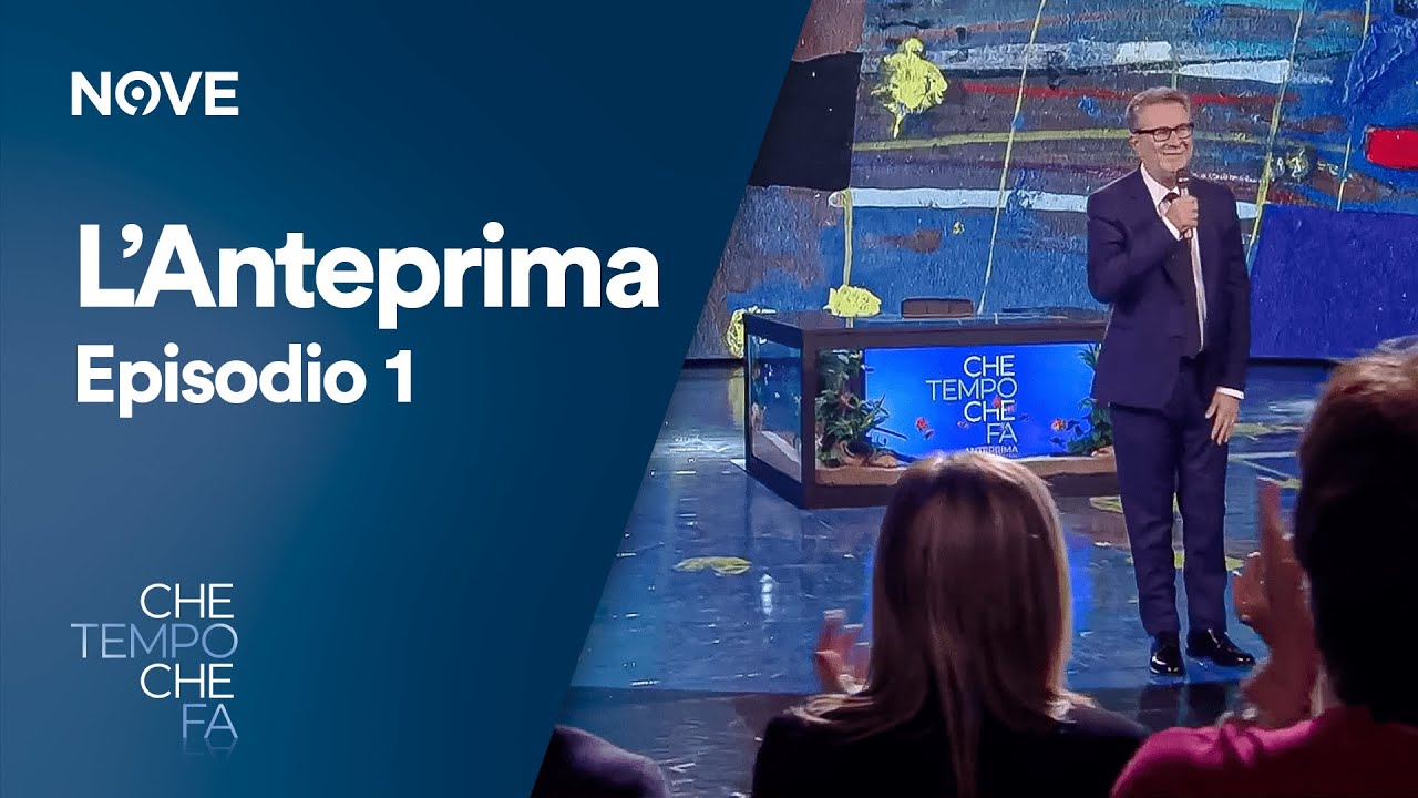 Che tempo che fa | L' Anteprima Episodio 1
