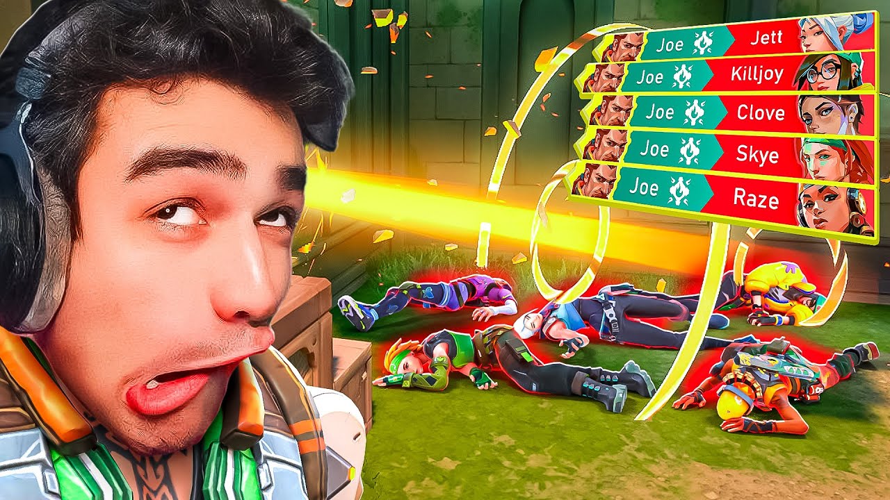 I HIT THE FACE ON THEIR ENTIRE TEAM!