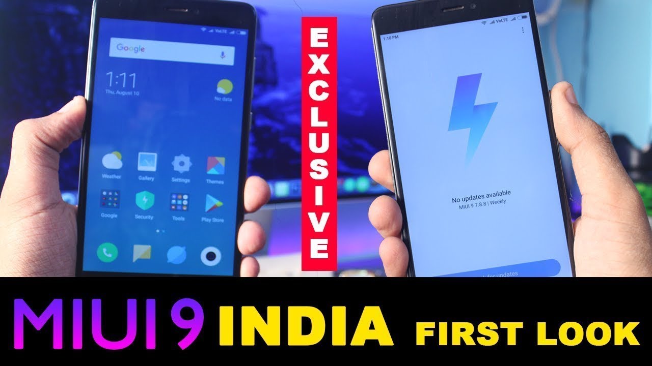 MIUI 9 ⚡ 7.8.10 Developer ROM - Features, What's new, Changelog, Review.