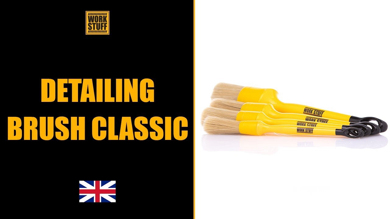 WORK STUFF Detailing Brush Classic ENG