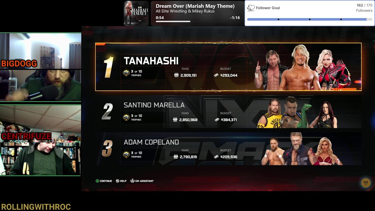 S05E07 - AEW vs TNA vs NJPW! - WWE 2K25 MyGM Mode