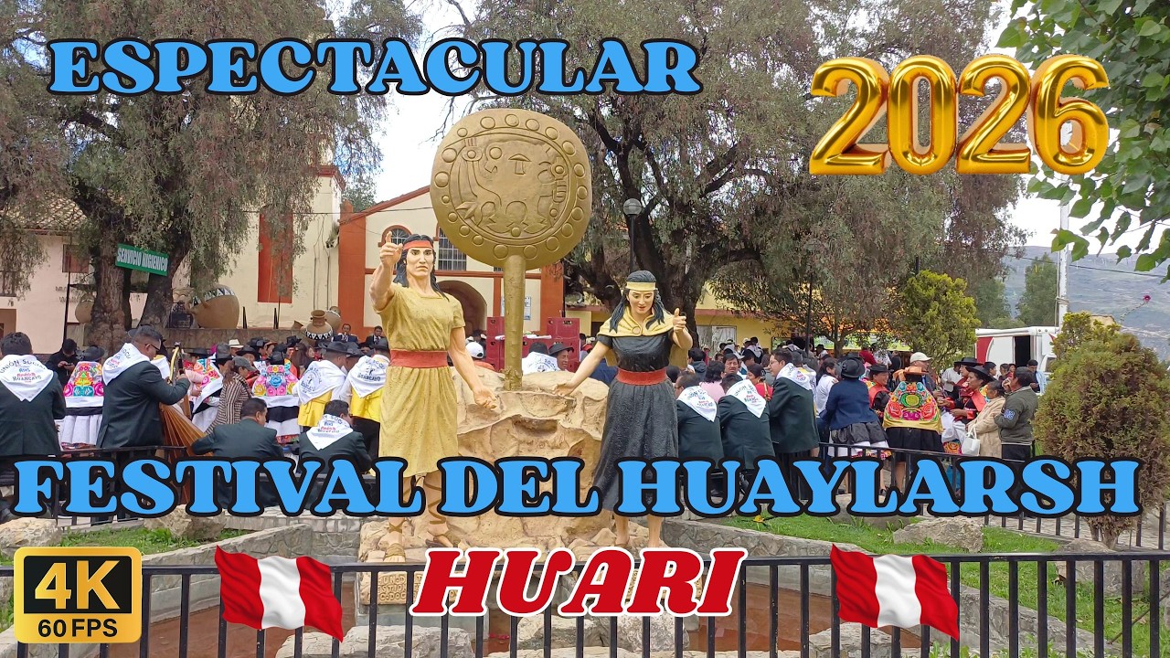 FESTIVAL DEL HUAYLARSH EN HUARI HUANCAN 2026