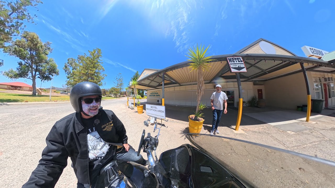 Arrive at Ceduna Part4. The Real Outback Begins #HarleyDavidson, #RoadGlide, #MotorcycleTravel