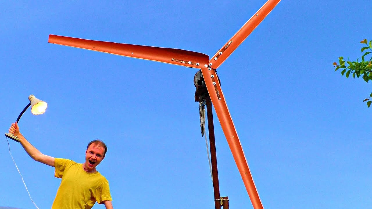 ✅Powerful Wind Generator DIY / Free Energy / Green Energy