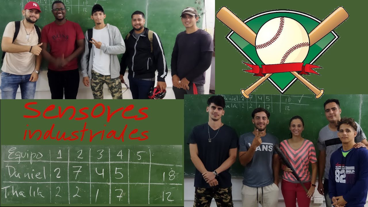 Juego de Baseball sobre Sensores Industriales