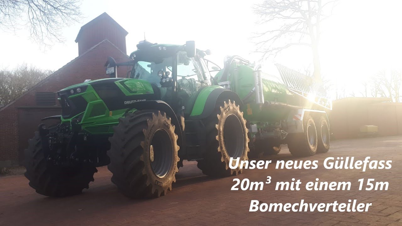 Das neue G&uuml;llefass Meyer-Lohne Rekordia 20m&sup3;