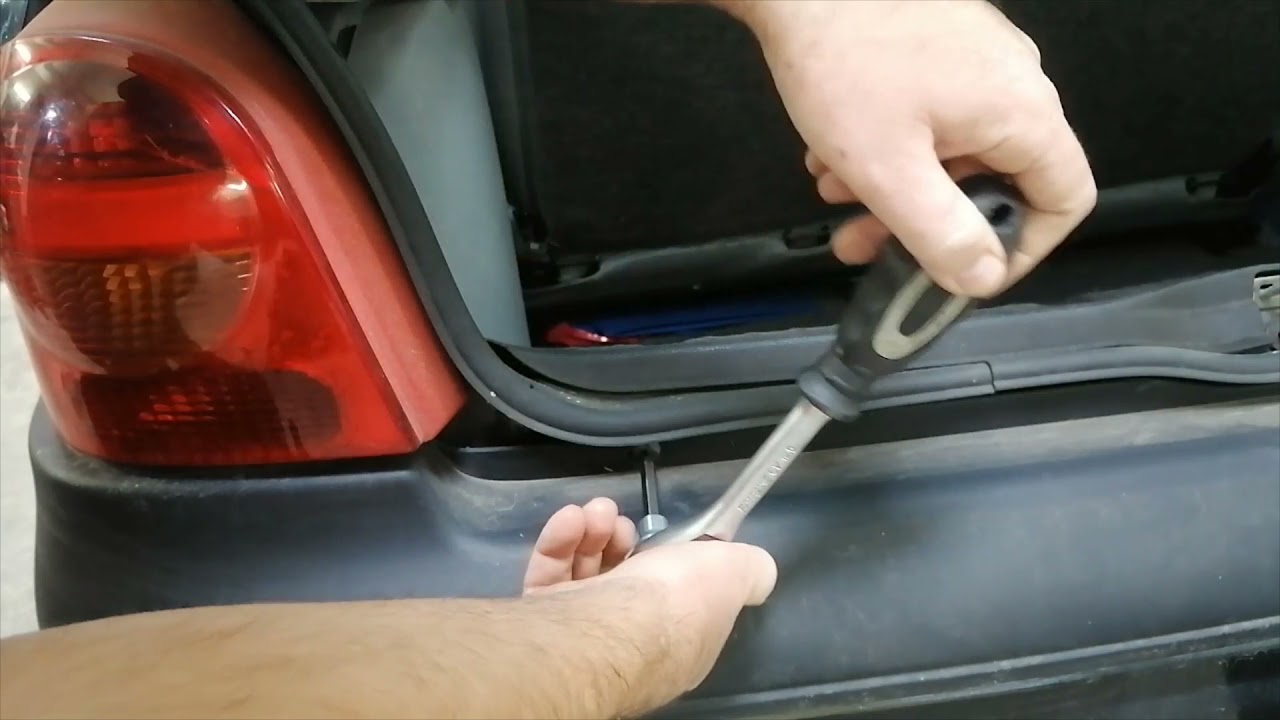 Renault Twingo How To Remove Rear Bumper Removal Replacement