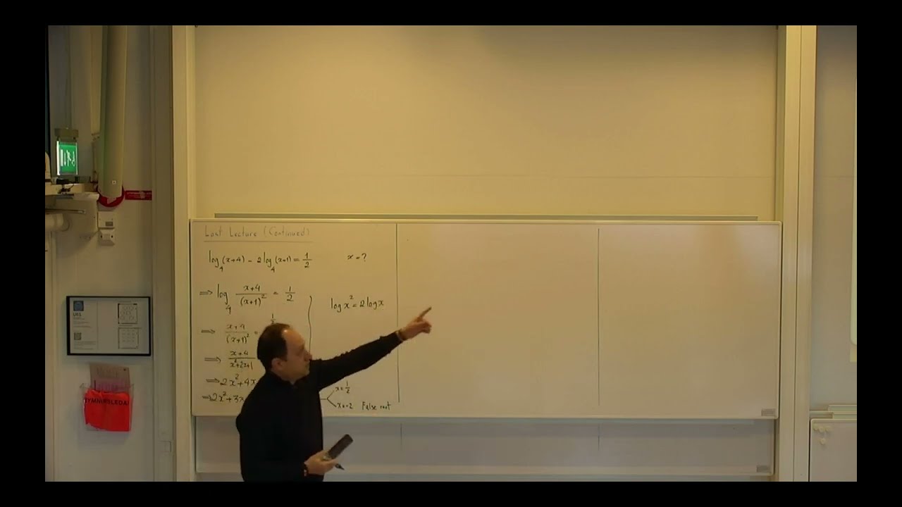 One-Variable Calculus (KTH, SF1685), Module 3, Lecture 2, Part 1