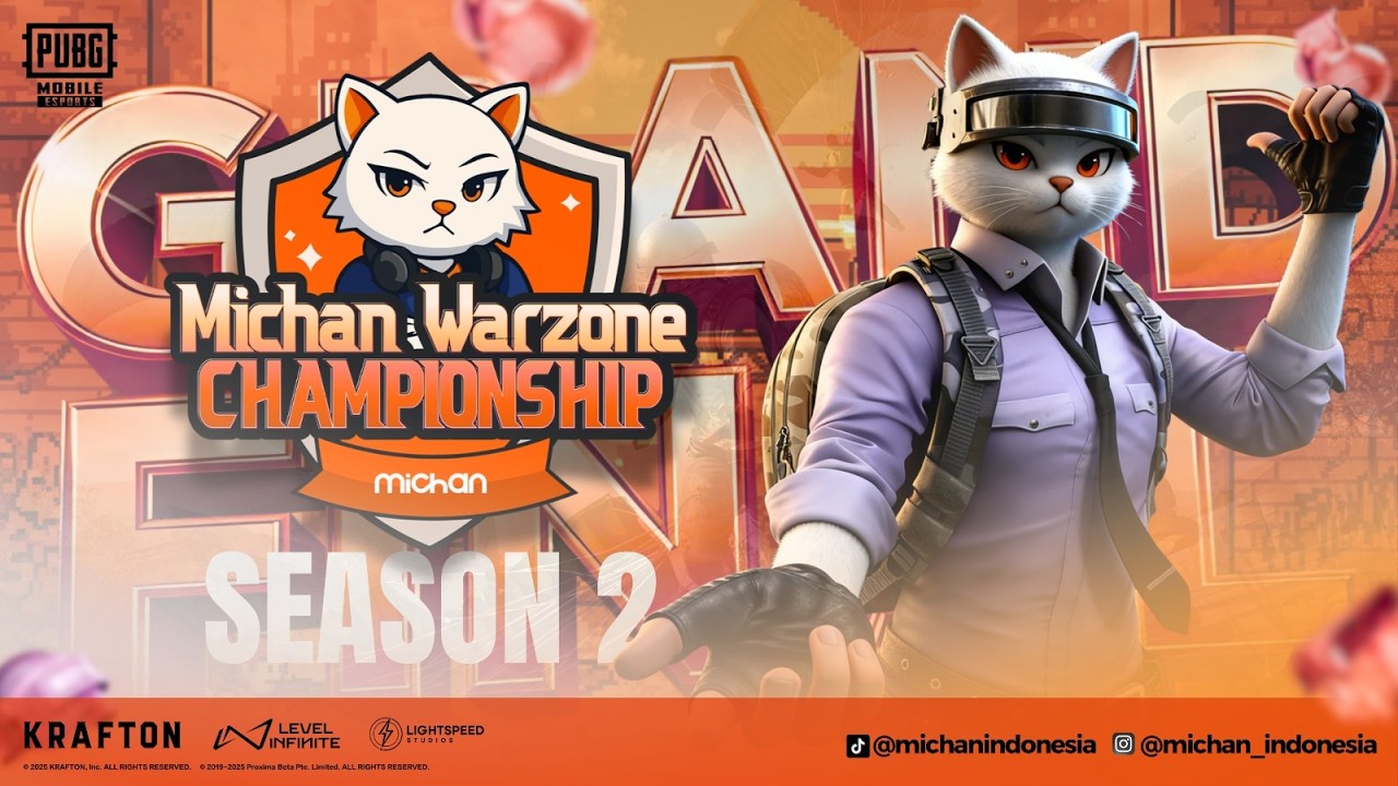 GRAND FINAL MICHAN WARZONE CHAMPIONSHIP SEASON 2 PUBG MOBILE SERIES