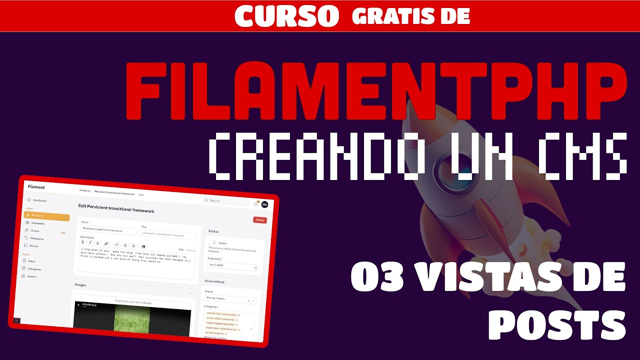 🚀Curso GRATIS de FilamentPHP para principiantes | Creando un CMS - Mostrando nuestros POSTS