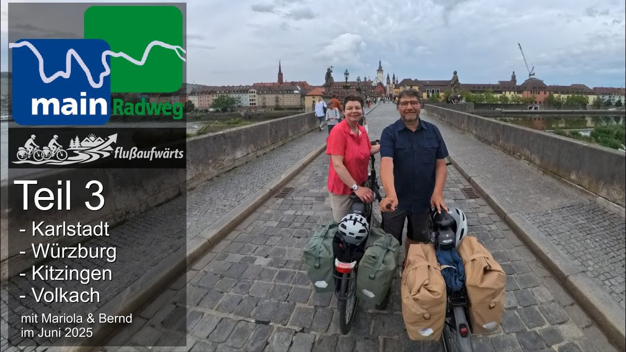 MAINRADWEG #3 | Karlstadt, Kitzingen, Würzburg, Volkach