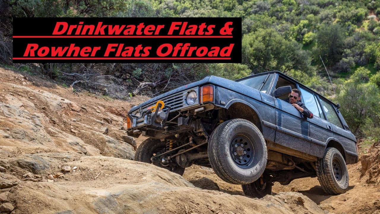 Offroading with Land Rovers, a Unimog, and a Honda Passport: Drinkwater Flats & Rowher Flats