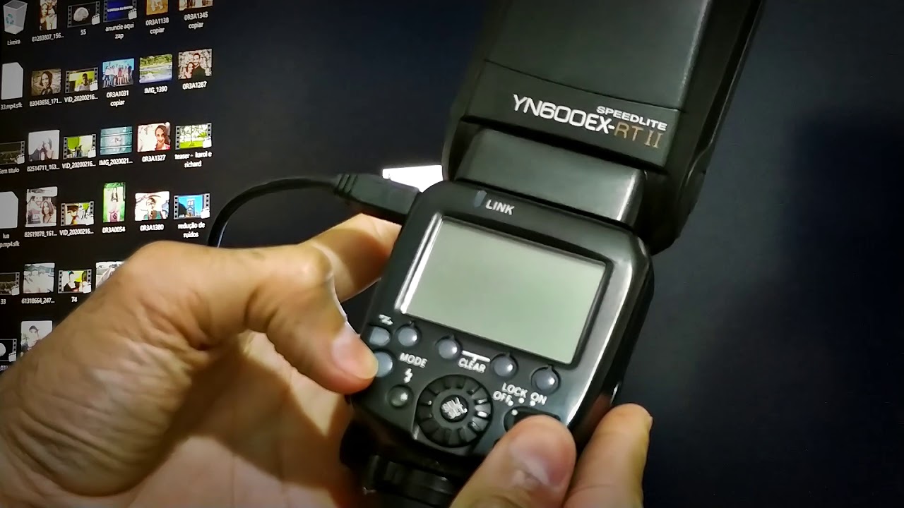 Na Ponta da Agulha - Atualização de Firmware Flash Yongnuo